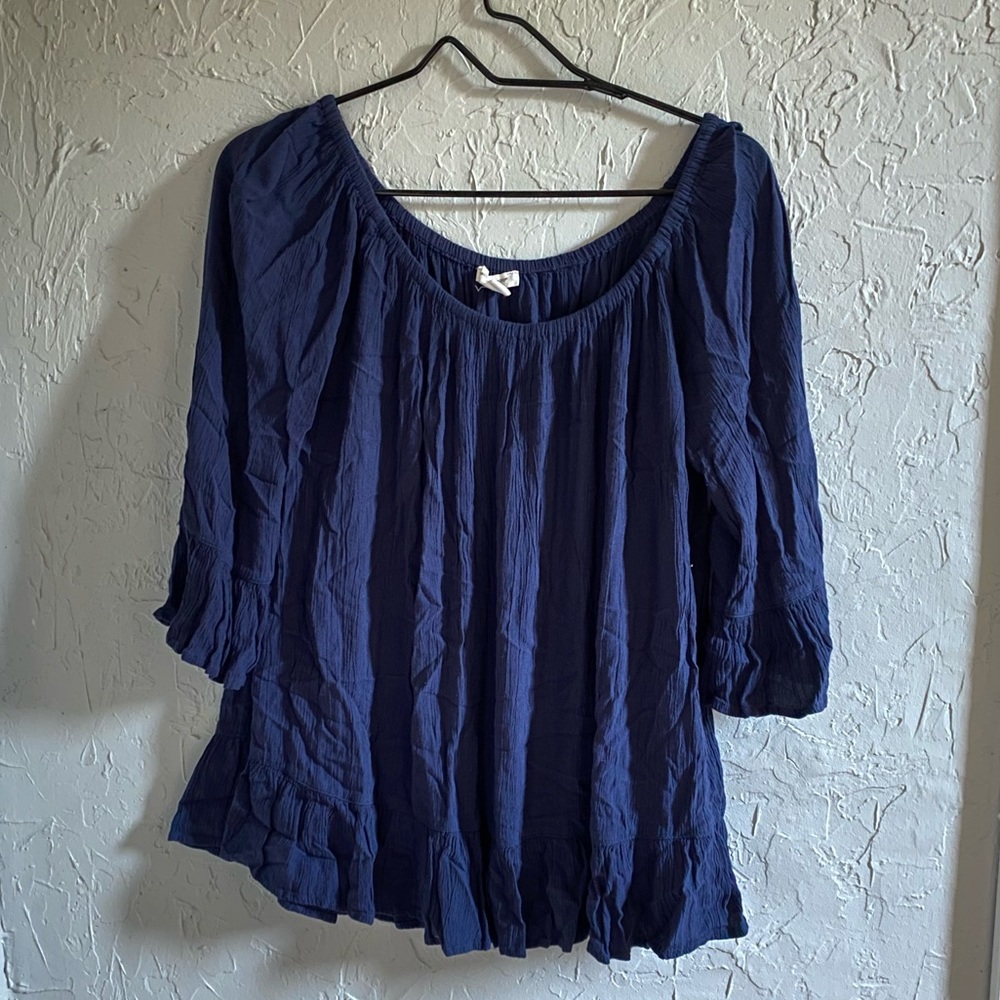 Off the shoulder blouse